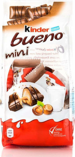 Kinder Bueno Mini Chocolate Treats Milk Hazelnut 108gr