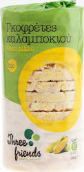 Drei Freunde Bio Maiswaffeln mit Salz Glutenfrei 110gr