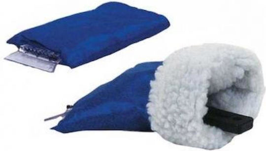 Auto Gs Auto-Eiskratzer Mit Handschuh in Blau Farbe
