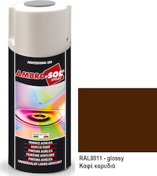 Ambro-Sol Σπρέι Βαφής V400 Ακρυλικό Nut Brown R...