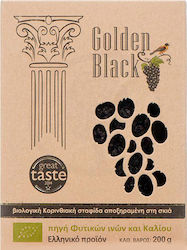 Golden Black Koρινθιακή Biologică Stafidele Întuneric 200gr