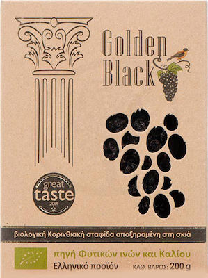 Golden Black Βιολογική Σταφίδα Μαύρη Koρινθιακή 200gr