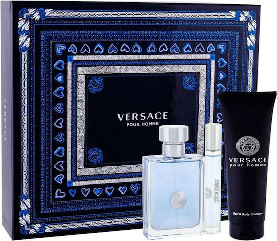 Versace Pour Homme Set De Parfumuri Pentru Bărbați Cu Eau De Toilette