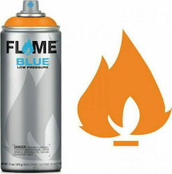 Flame Paint Σπρέι Βαφής FB Ακρυλικό με Ματ Εφέ Light Orange 400ml