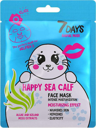 7DAYS Mască Animal Material Cearșaf 28gr