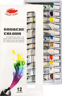 Next Gouache Colour Tempera Farben Mehrfarbig in Röhre 12ml 12Stück 12876---33-2