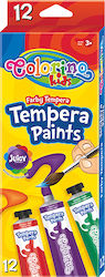 Colorino Vopsele Tempera Tèmpere Multicolore 12ml