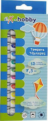 Keyroad eX-HOBBY Tempera Τέμπερες Πολύχρωμες 7.5ml
