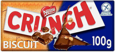 Nestle Crunch Chocolate Milk Cookie 100gr 1pcs