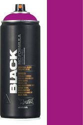 Montana Cans Spray Paint BLK with Matt Effect M...