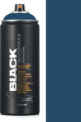 Montana Cans Spray Paint BLK with Matt Effect W...