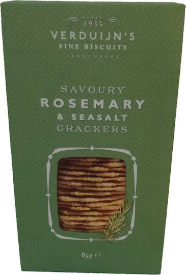 Verduijn's Crackers Rosemary And Sea Salt Crackers 85gr