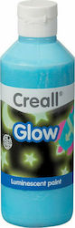 Creall Glow in Dark Tempera Colour Paint Bottle 250ml Blue