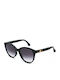 Gucci Ochelari De Soare Pentru Femei Cu Ramă Neagră Din Plastic Și Lentile Gri Degrade GG0631S 001