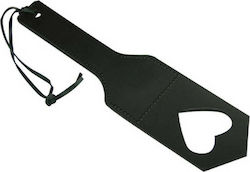 Zado Leather Heartpaddle Paddle σε Μαύρο Χρώμα
