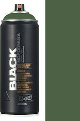Montana Cans Spray Paint BLK with Matt Effect S...