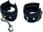 Zado Fetish Leather Cuffs Handcuffs in Black Color