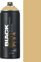 Montana Cans Σπρέι Βαφής BLK με Ματ Εφέ Beige 4...
