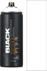 Montana Cans Σπρέι Βαφής BLK με Ματ Εφέ Snow Wh...