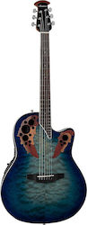 Ovation Celebrity Elite Exotic Plus Super Shallow Semi-Acoustic Guitar Cutaway