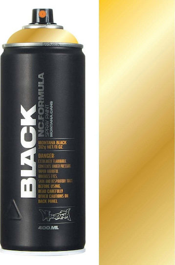 Montana Cans Спрей Боядисване BLK с Мат Ефект Златен хром 400мл
