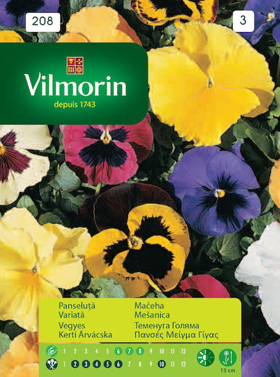 Vilmorin Σπόροι Πανσές Mix Πολύχρωμος
