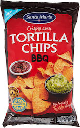 Santa Maria Πατατάκια Tortilla Chips BBQ με Γεύση 185gr