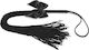 Bijoux Indiscrets Lilly Fringe Whip Whip in Black Color
