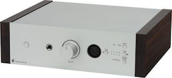 Pro-Ject Audio Head Box DS2 B Wood Silver Eucalyptus Επιτραπέζιος Αναλογικός Ενισχυτής Ακουστικών