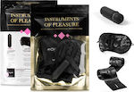 Bijoux Indiscrets Instruments Of Pleasure Kit BDSM în Culoarea Negru