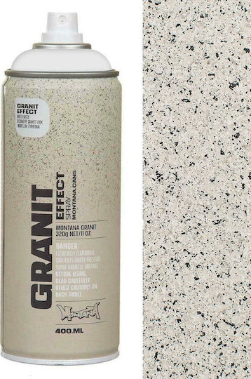 Montana Cans Σπρέι Βαφής Granite Effect με Ματ Εφέ Light Grey 400ml