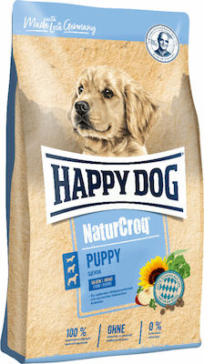 Happy Dog NaturCroq Puppy 15kg Dry Food for Puppies with Poultry and Rice