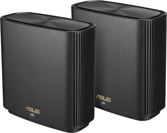 ASUS ZenWiFi AX (XT8) AX6600 ブラック Asus ZenWiFi AX (XT8) Black v2 Rețea WiFi Mesh Punct de acces Wi