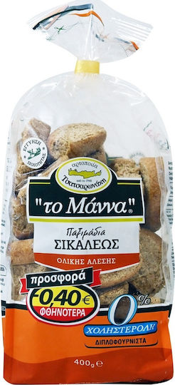 To Manna Кростини Жито Ръжени 400gr