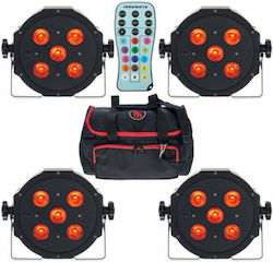 Fun Generation Bewegtes Licht LED PAR SePar Quad IR RGBW Fun Generation Bewegtes Licht LED PAR SePar Quad IR RGBW