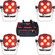 Stairville Φωτορυθμικό LED PAR Quad Par Profile 5x8W RGB / Θερμό Λευκό