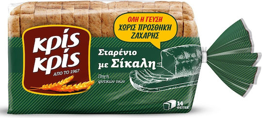 Kris Kris Toast Bread Rye Protein Toast Wheat With Rye 360gr