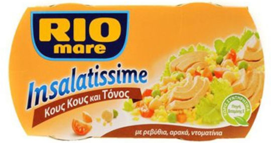 Rio Mare Τονοσαλάτα Insalatissime Με Κους Κους 160gr 2τμχ