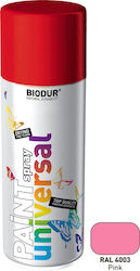 Biodur Sprühfarbe Universal Rosa RAL 4003 400ml Biodur Sprühfarbe Universal Rosa RAL 4003 400ml