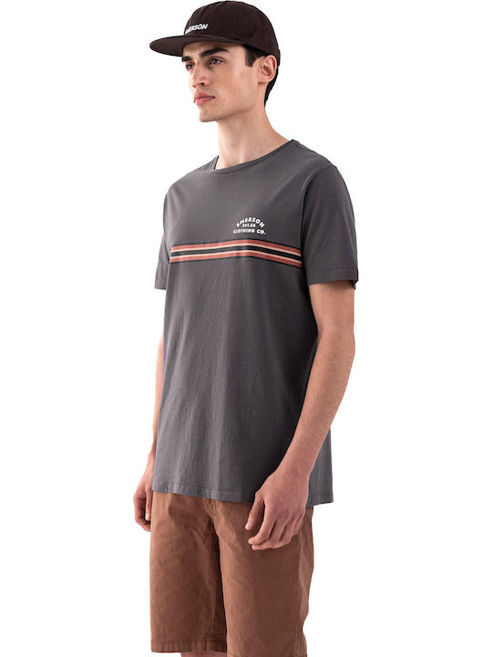 Emerson Herren T-Shirt Kurzarm Gray 201.EM33.25