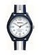 Superdry Osaka Utility Watch Battery with Blue Rubber Strap