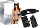 You2Toys Bad Kitty Wristcuffs/Eyemask BDSM Комплект в Черно Цвят 05212800000