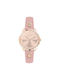 Furla Γυναικείο Ρολόι 31mm Μπαταρίας με Ροζ Δερμάτινο Λουράκι
