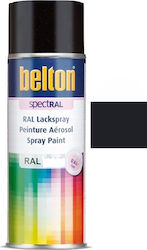 Belton Σπρέι Βαφής spectRAL Graphite Black RAL 9011 400ml 6τμχ