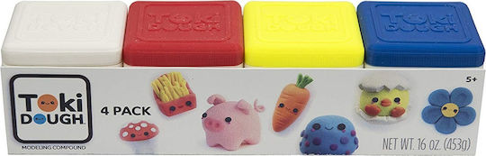 Relevant Play 4 Plasticine Modelling Doughs for Ages 5+ Various Colors 1 Can