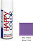 Saratoga Spray Farbe Happy Color Acrylic mit Metallisch Effekt Blau Flieder RAL 4005 400ml