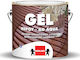 Berling Gel Ad Aqua Impregnation Varnish Chestnut Light Satin 750ml
