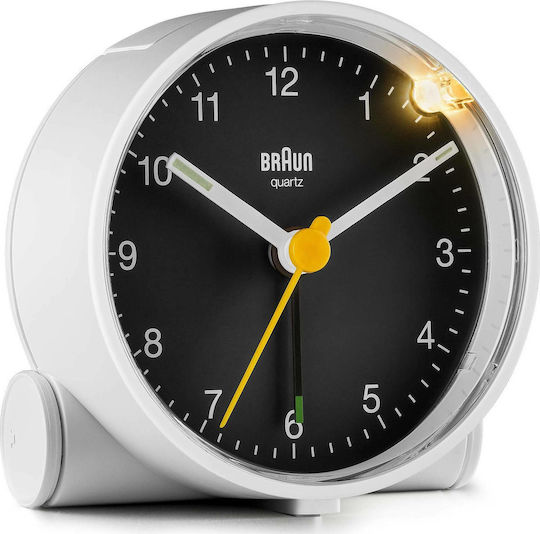 Braun BC 01 WB Επιτραπέζιο Ρολόι με Ξυπνητήρι 67006 Braun BC 01 WB Επιτραπέζιο Ρολόι με Ξυπνητήρι 67006