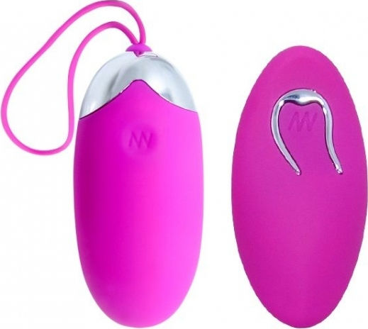 Pretty Love Berger Vibrator Egg with Remote Control 7.5cm Purple