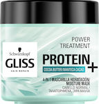Schwarzkopf Μάσκα Μαλλιών Gliss Protein+ Moisture Moisture για Ενυδάτωση 400ml